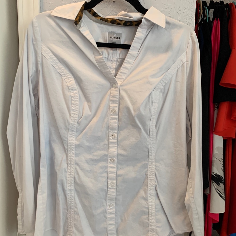 Express button down shirt fitted
